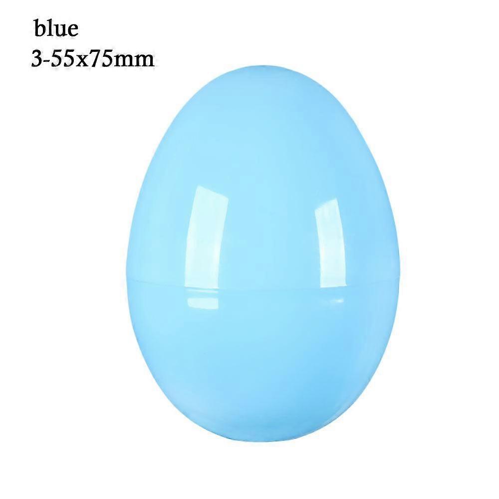 1pcs Funny Add Treats Decoration Easter Decor Fillable Egg Plastic Party Decor Easter Eggs