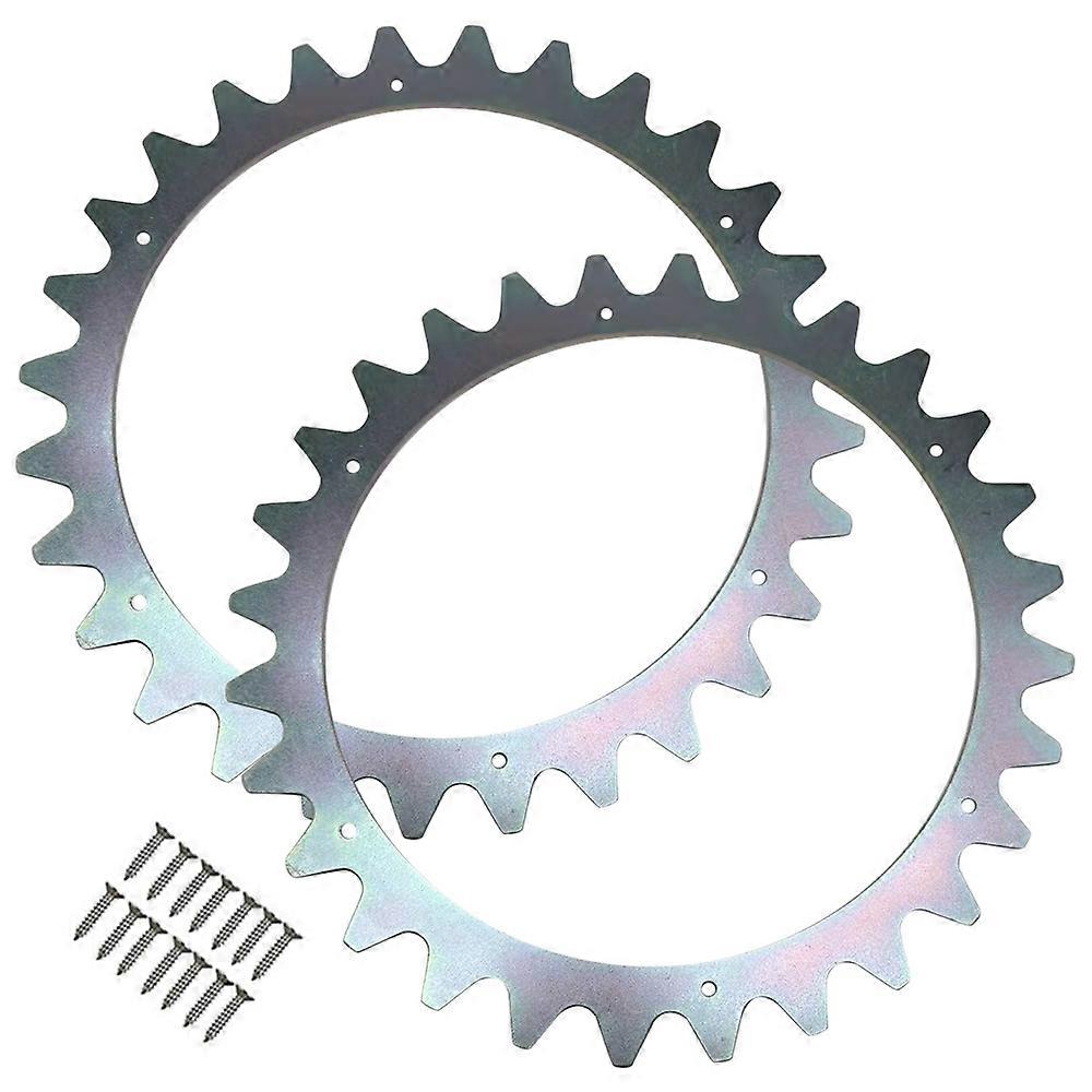 TLWH-03 2 SPCC Spikes for Husqvarna Automower 315/310/305 Lawn Mower with 14 Self-Tapping Screws