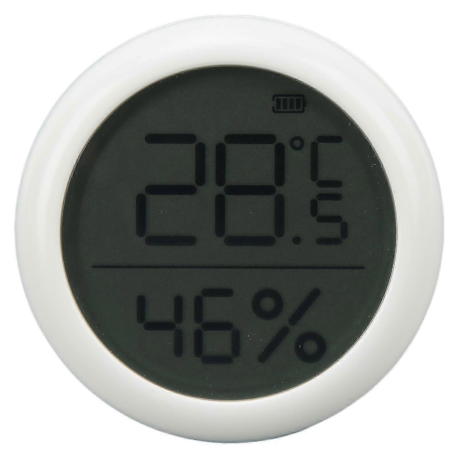 WiFi Humidity Temperature Sensor Real Time Monitoring Round Remote Control Digital Smart Sensor for Home