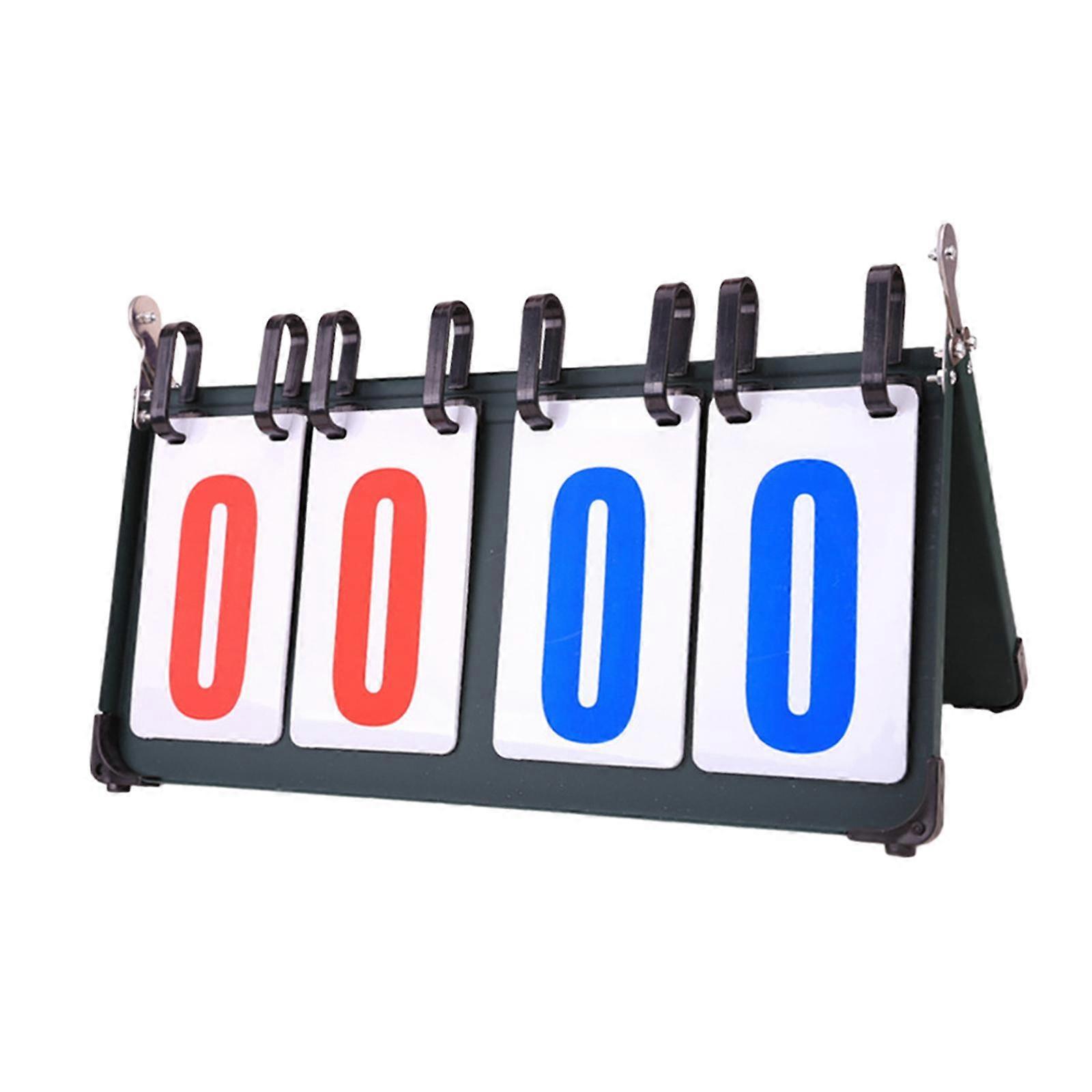 Table Top Scoreboard Score Keeper Portable Scoreboard Flip Score Keeper