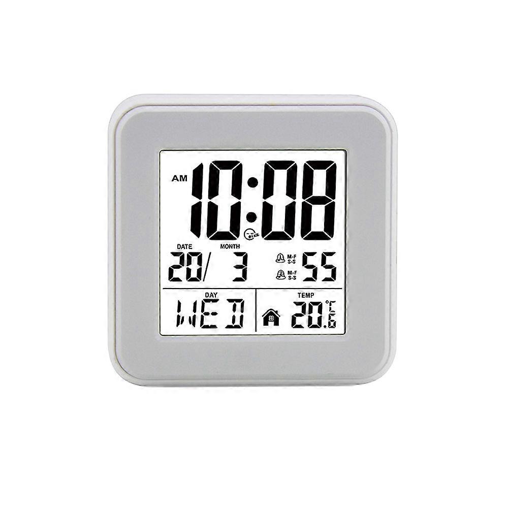 Creative lazy snooze alarm clock-digital gift wave clock
