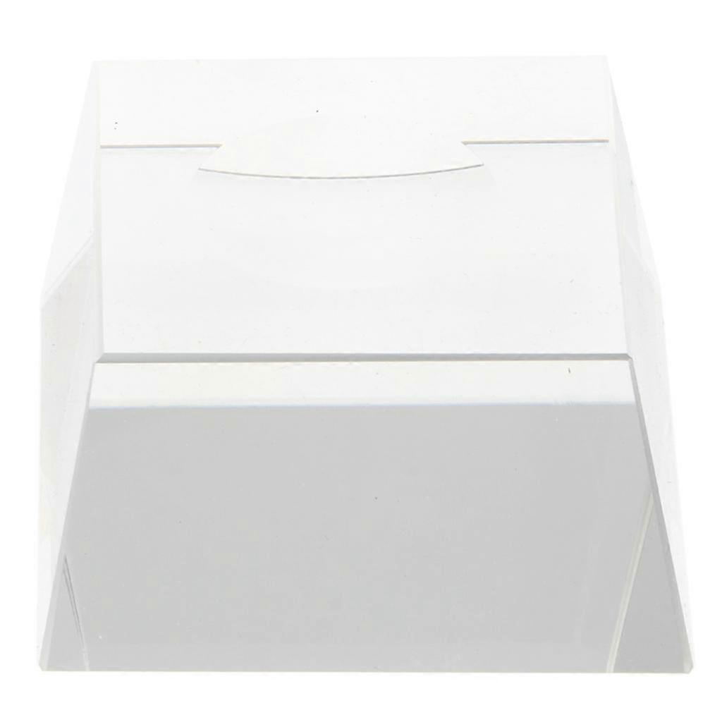 Trapezoid Display Stand Decration 80-100mm Crystal Sphere Decor