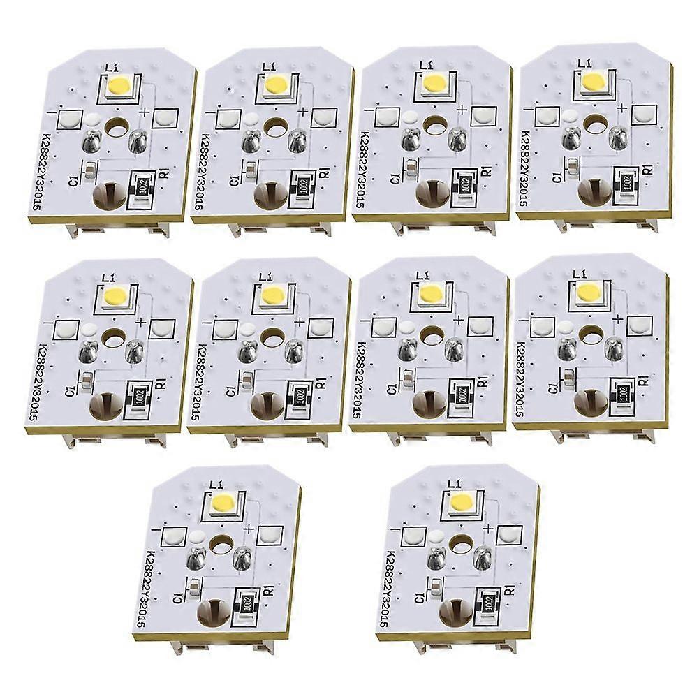 Refrigerator Light,Refrigerator Led Light Assembly Replacement 10 PCS