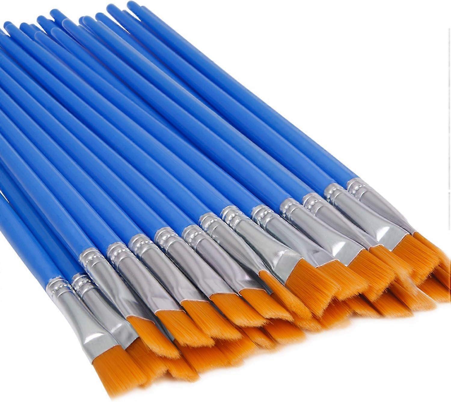 Artisan's Palette: Flat Paint Brushes, Versatile Tools For Every Stroke