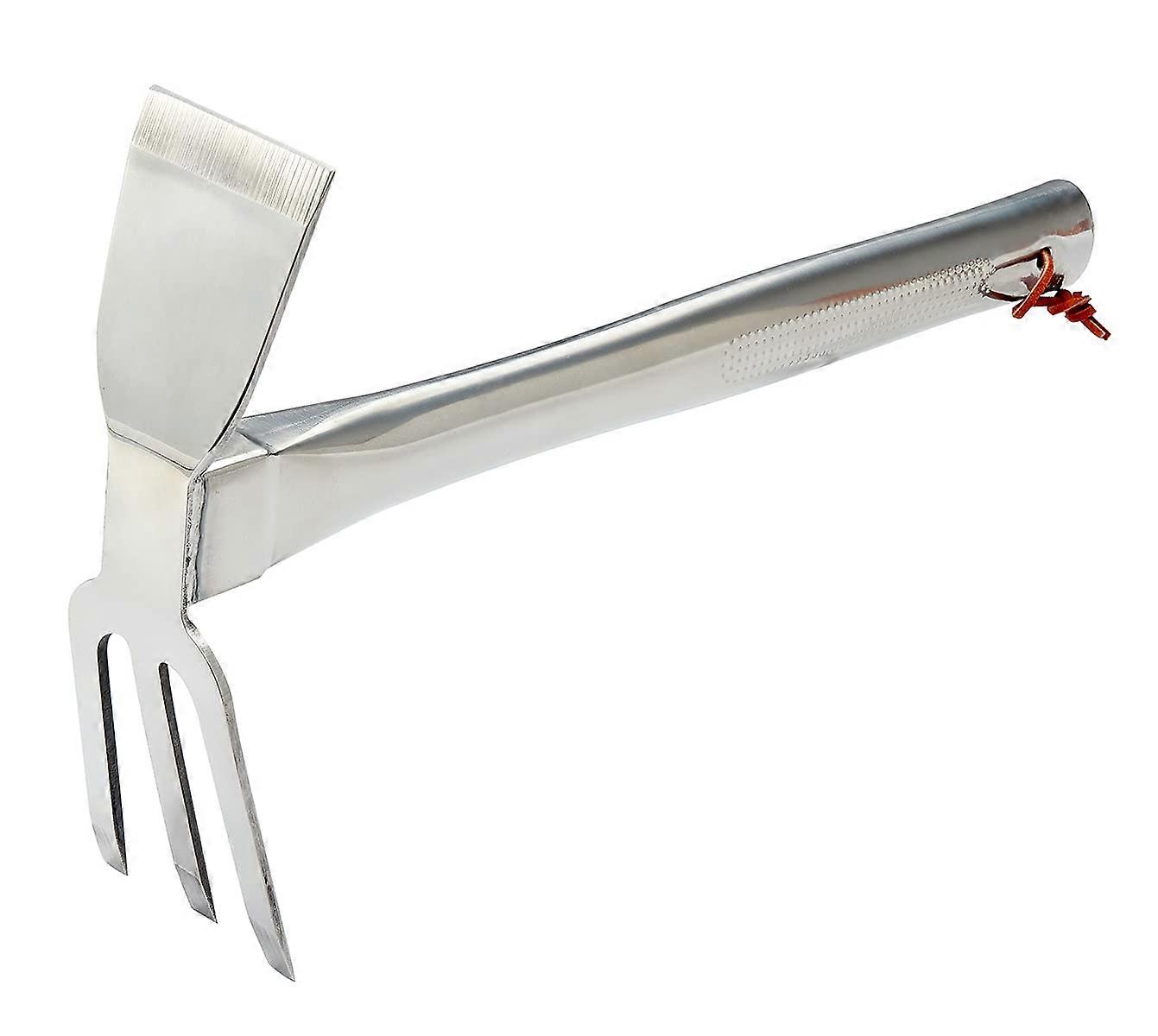 Rake Hoe 416 Stainless Steel Hand Tool For Transplanting And Digging Planting Camping And Exploration