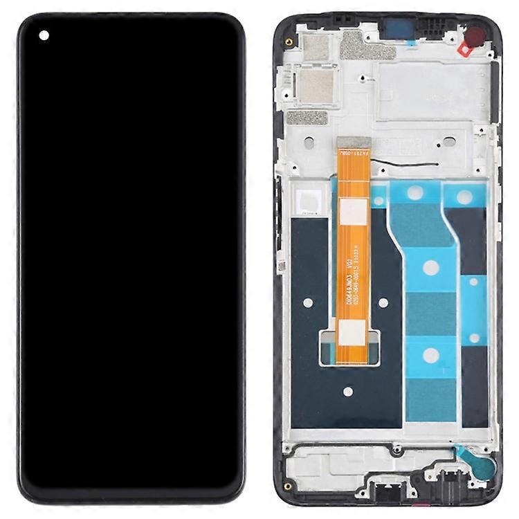 Compatible For Realme 6i (India) / 6S / Narzo RMX2002 Grade S OEM LCD Screen and Digitizer Assembly + Frame Part (without Logo)