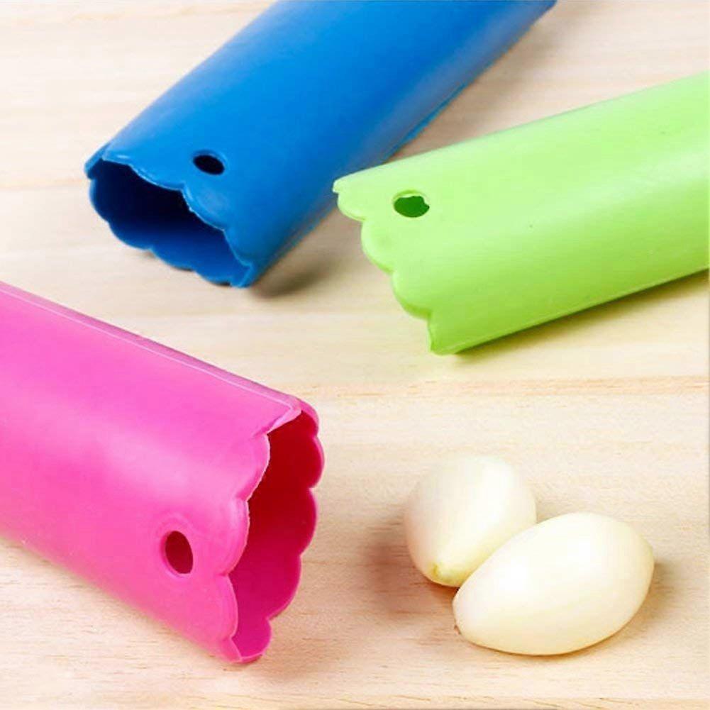 3 Pcs Silicone Garlic Peeler
