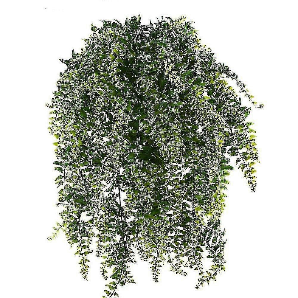 2 st konstgjorda hängande ormbunkar