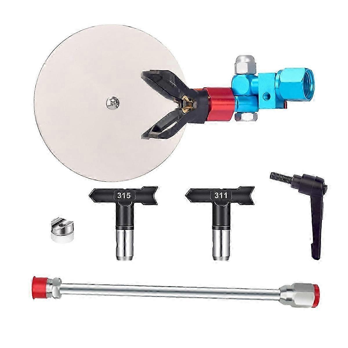 Airless Sprays Guide Tool Kit with 311 315 Tips and 10in Airless Extension Pole,Sprays Guide Accessory Tool for Airless
