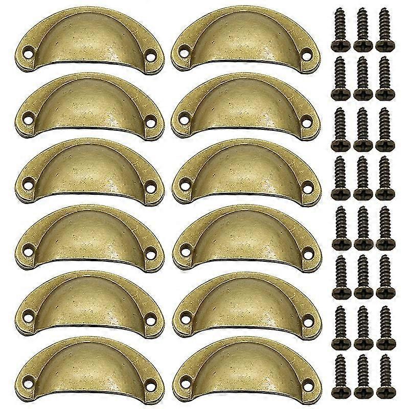 12 Pieces Semicircular S S Pull Knobs, Sd S