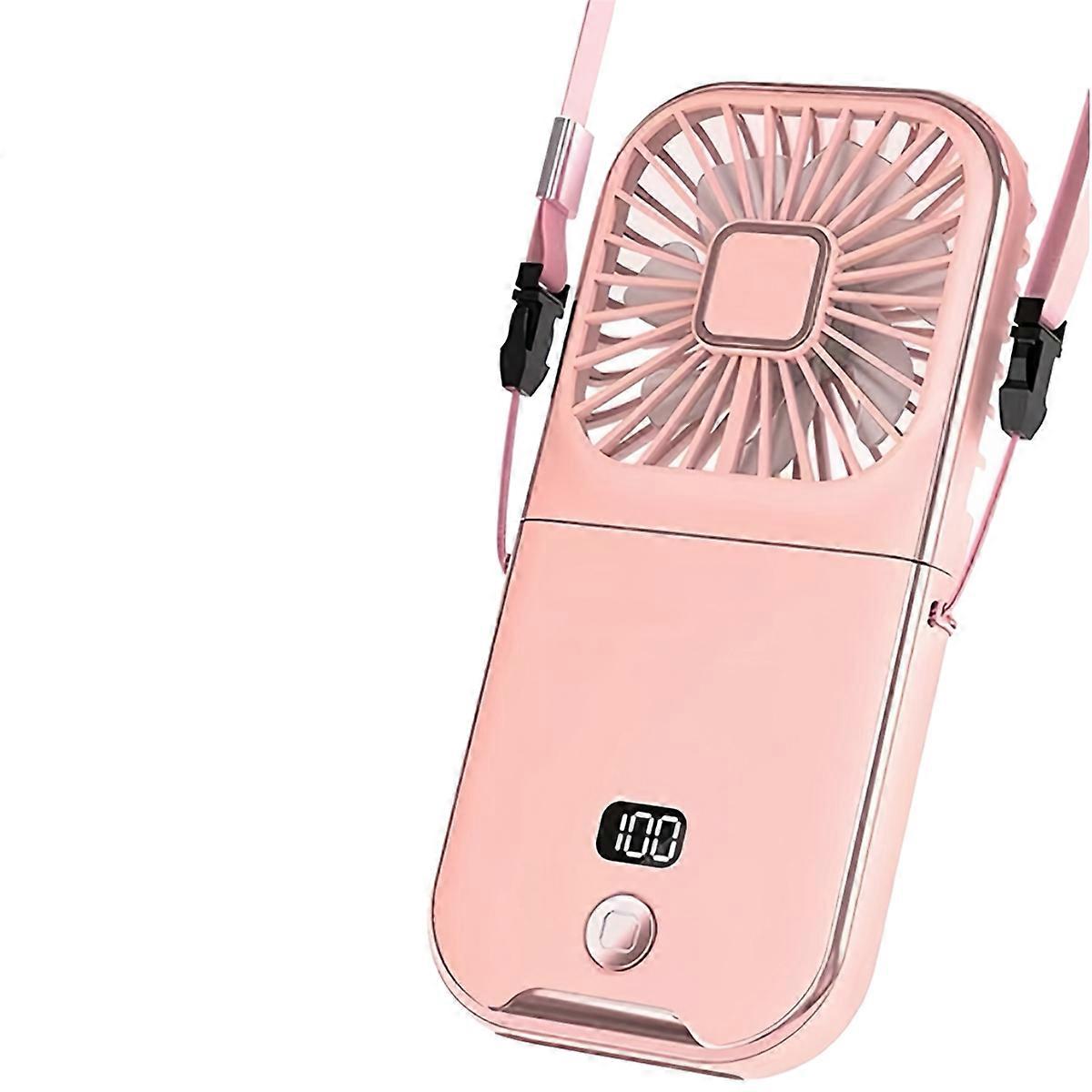 Outdoor Mini Fan Neck Hanging Mobile Power Fan B