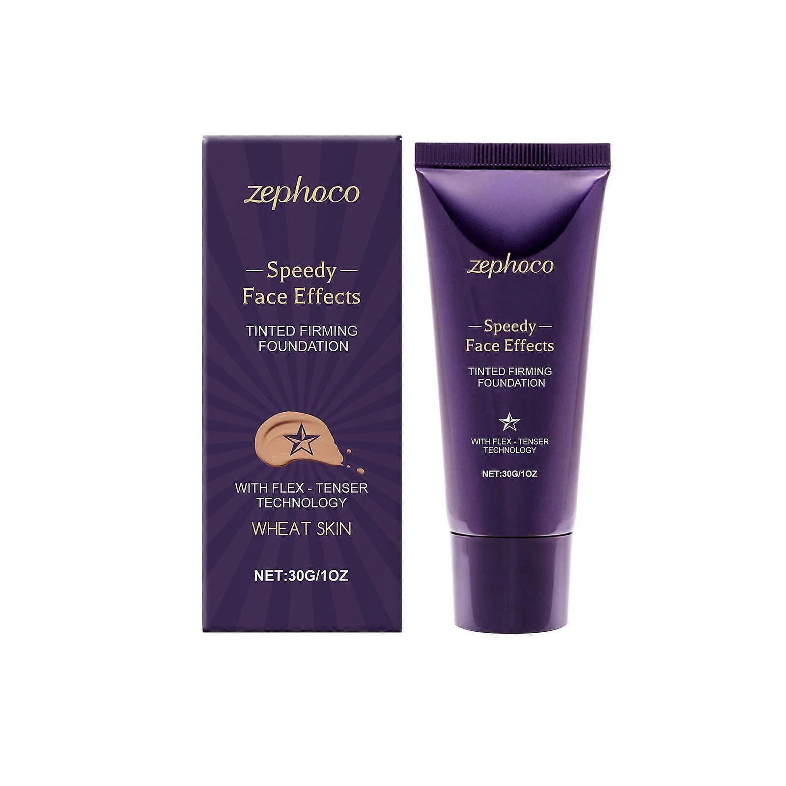 Base Firmadora Tingida com Efeitos Faciais Speedy com Flex - Base de Maquiagem 30g para um Look Impecável - Impermeável Cobertura de Pele Uniforme Imperfeições