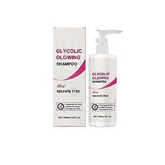 Glycolic Glowing Shampoo Hair Shampoo Repair Shampoo Softens Hair Says Goodbye To Frizz And Tangles Repairs Smoothness And Reshapes Hair Elasticity