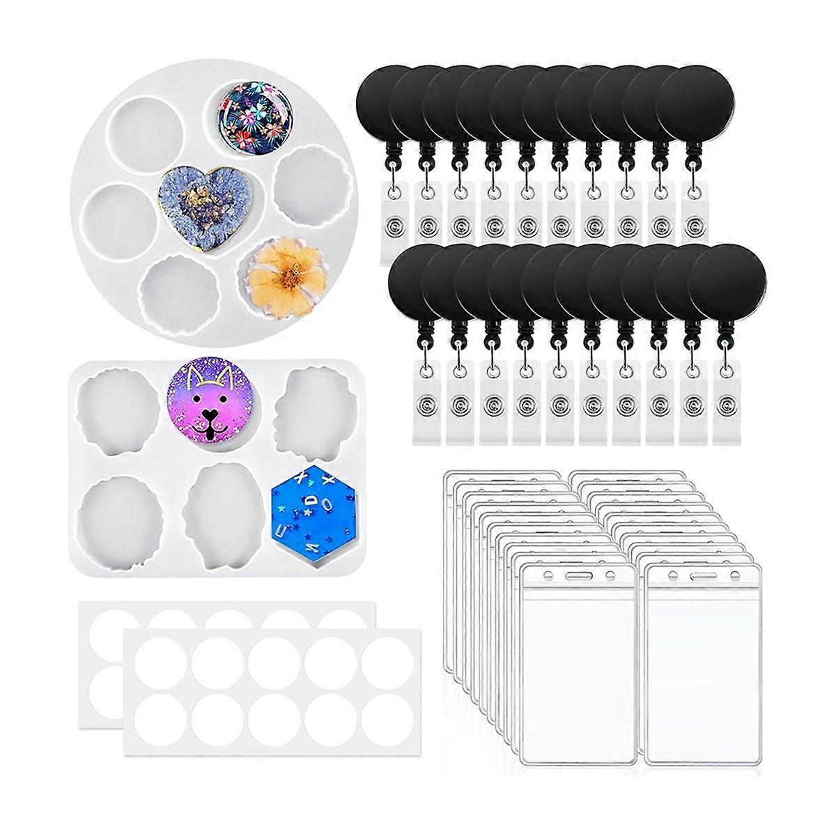 2er-Pack Harzform-Set, Telefongriff-Formen