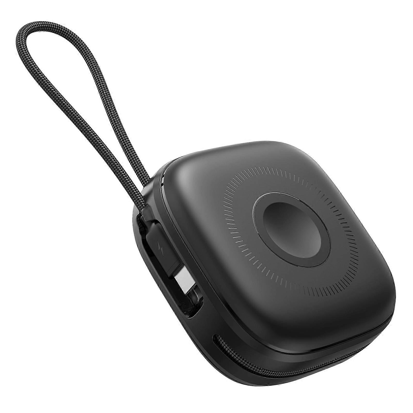 MagSafe 15W 10000mAh External Battery with USB-C and Lightning Cables, Black