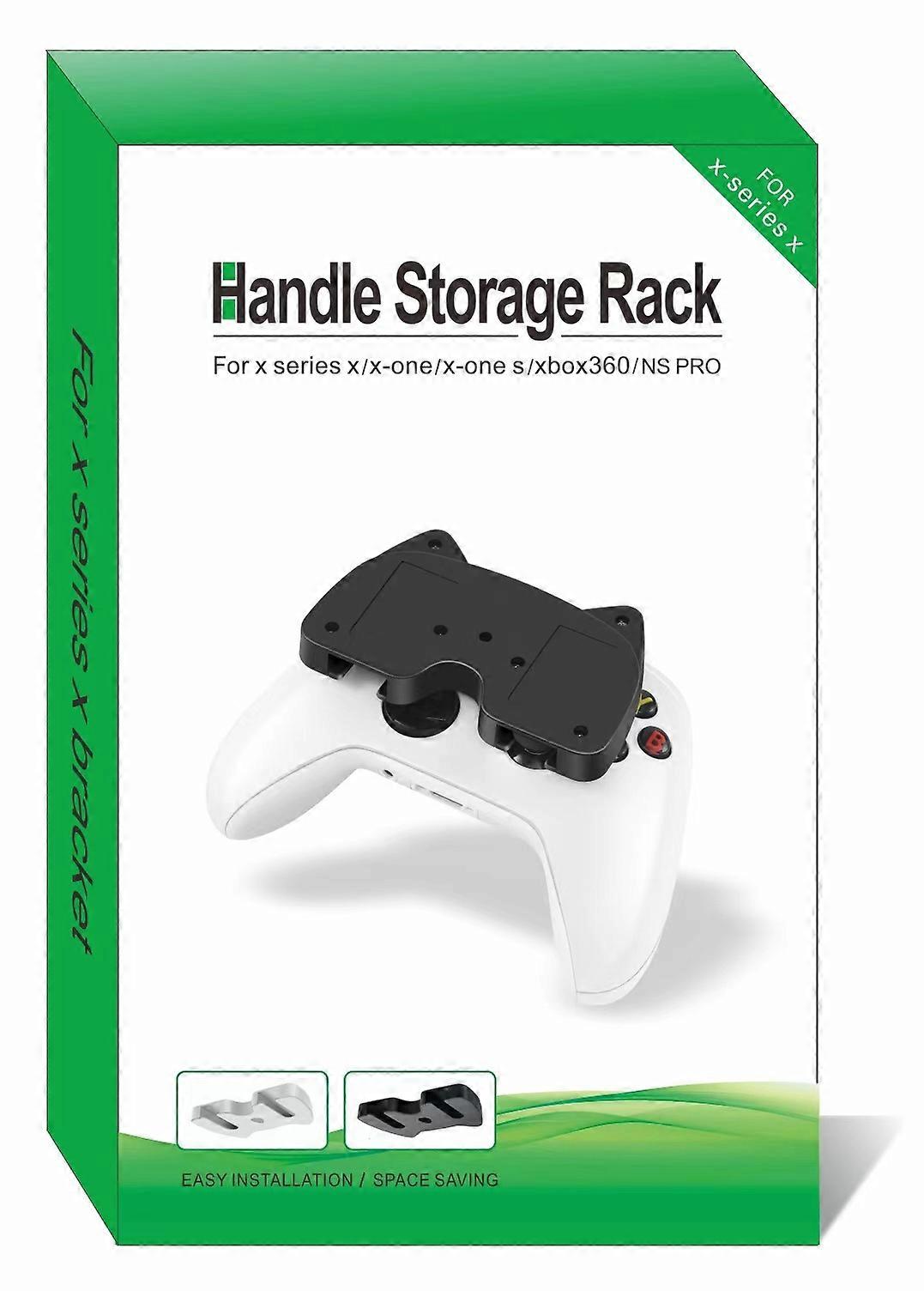 2Pcs Hanging Controller Bracket Portable Rack Holder for Xbox One Xbox 360(Black Boxed)