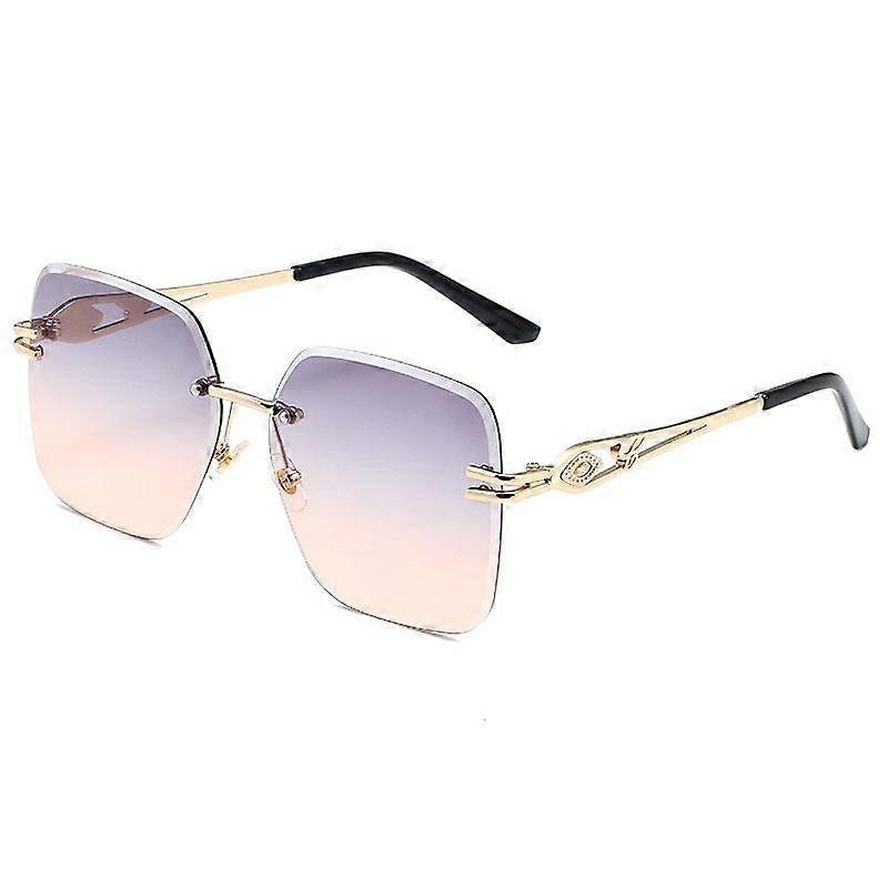 Flat Top Hip Hop Rapper Retro Aviator Gafas de sol