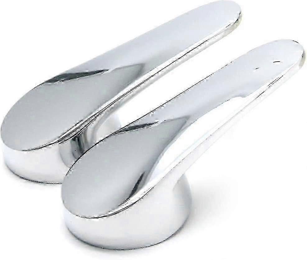 Faucet Handle Replacement For Single Handle Faucets With 40mm Cartridge, 2-piece Chrome Lever Kit