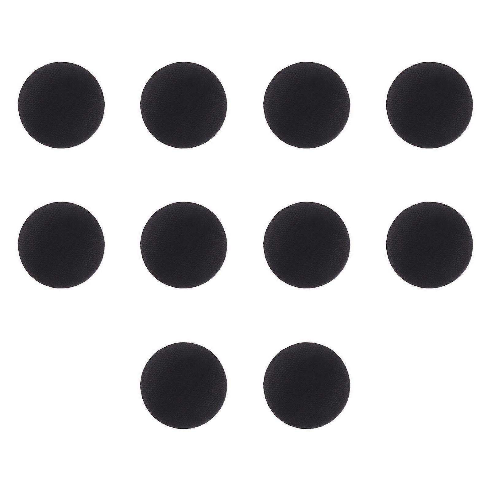 10pcs Linen Buttons DIY Buttons Decorative Sewing Buttons Clothes Accessories