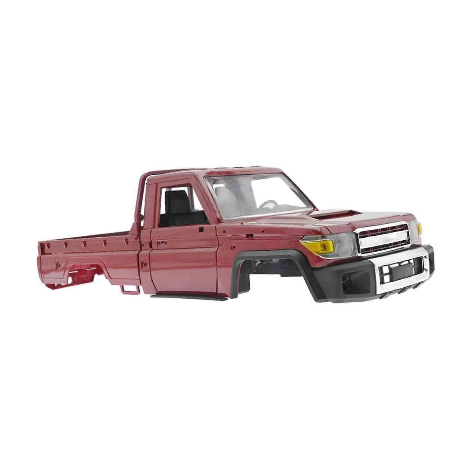 RC Pickup Shell RC Trucks Body Shell RC Spare Parts RC Body Shell for MN82 1:12 RC Crawler DIY Modification Accessory, Red Ref: 9383