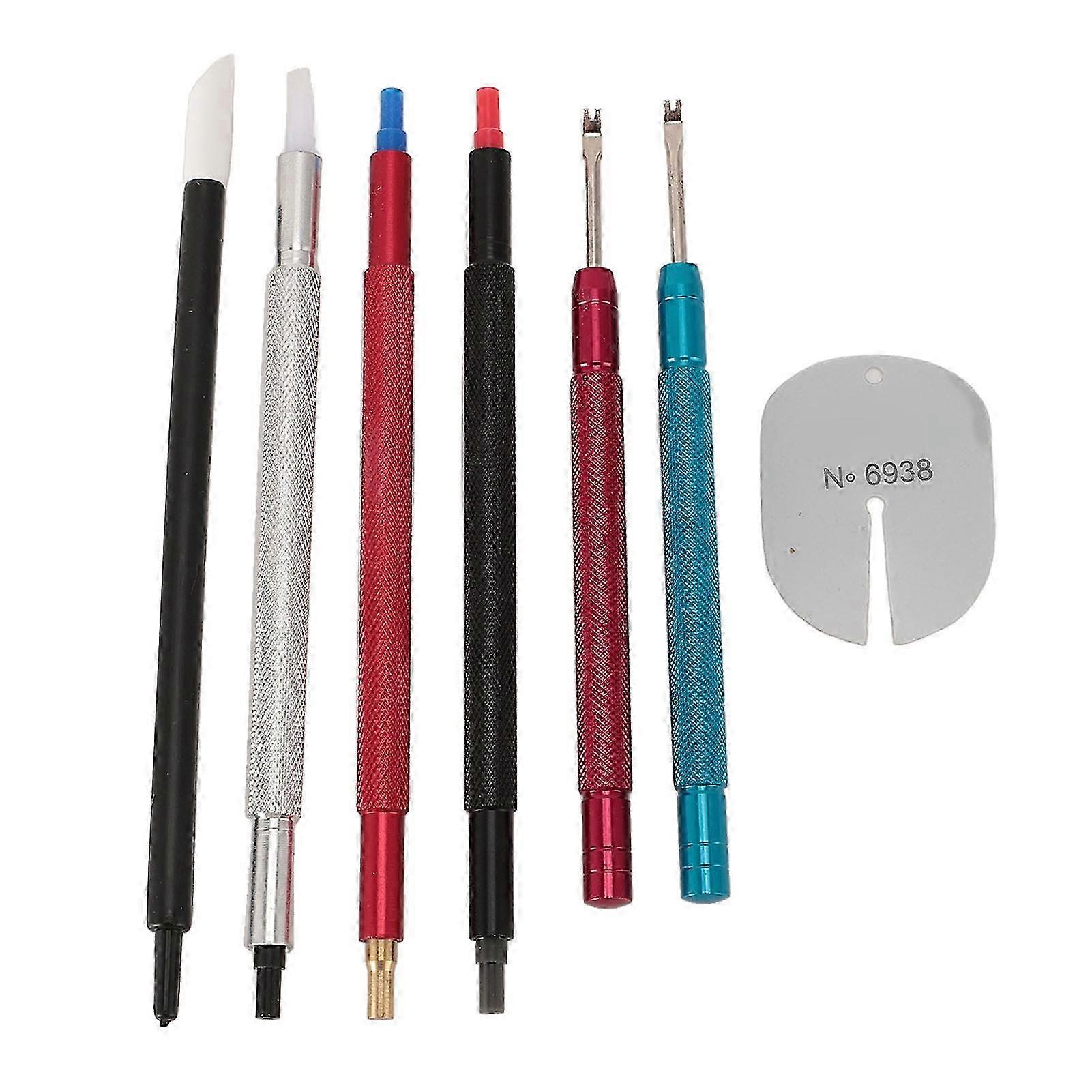 2025 Watch Hand Setting Tool with Watch Hand Presser Dial Cleaner Pen Watch Dial Protector Set
