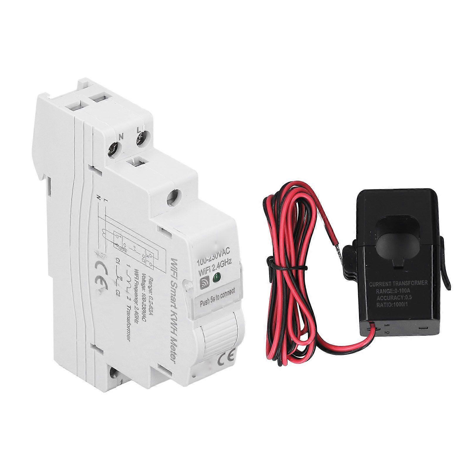 2025 Latest Model Smart Energy Meter APP Control Power KWH Meter Home
