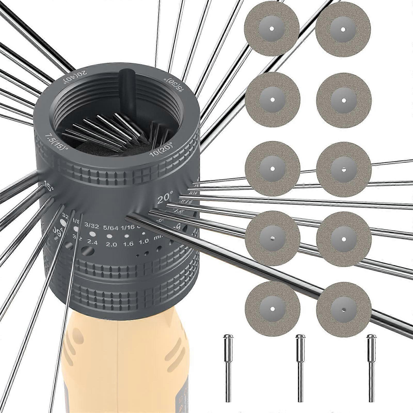 High Performances Electrode Grinder Head TIG Welding Tools Set for Accurate Trimming and Enhances Work Efficiency