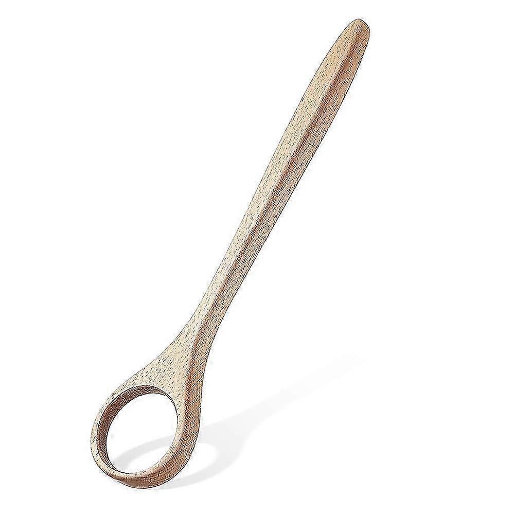 12inch Wooden Danish Dough Whisk Sourdough Whisk Dough Mixer Bread Whisking Tool for Mixing Sourdoug