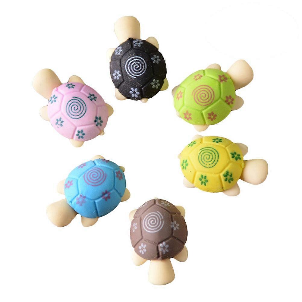 Cartoon Turtle Erasers for Children, Adds Joy to Daily Studying Routine