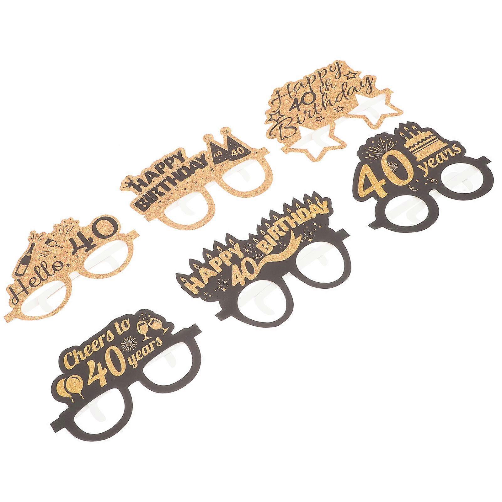 Themed Accessory Set,Perfect for Birthday Fun and Capturing Moments,Paper Craft