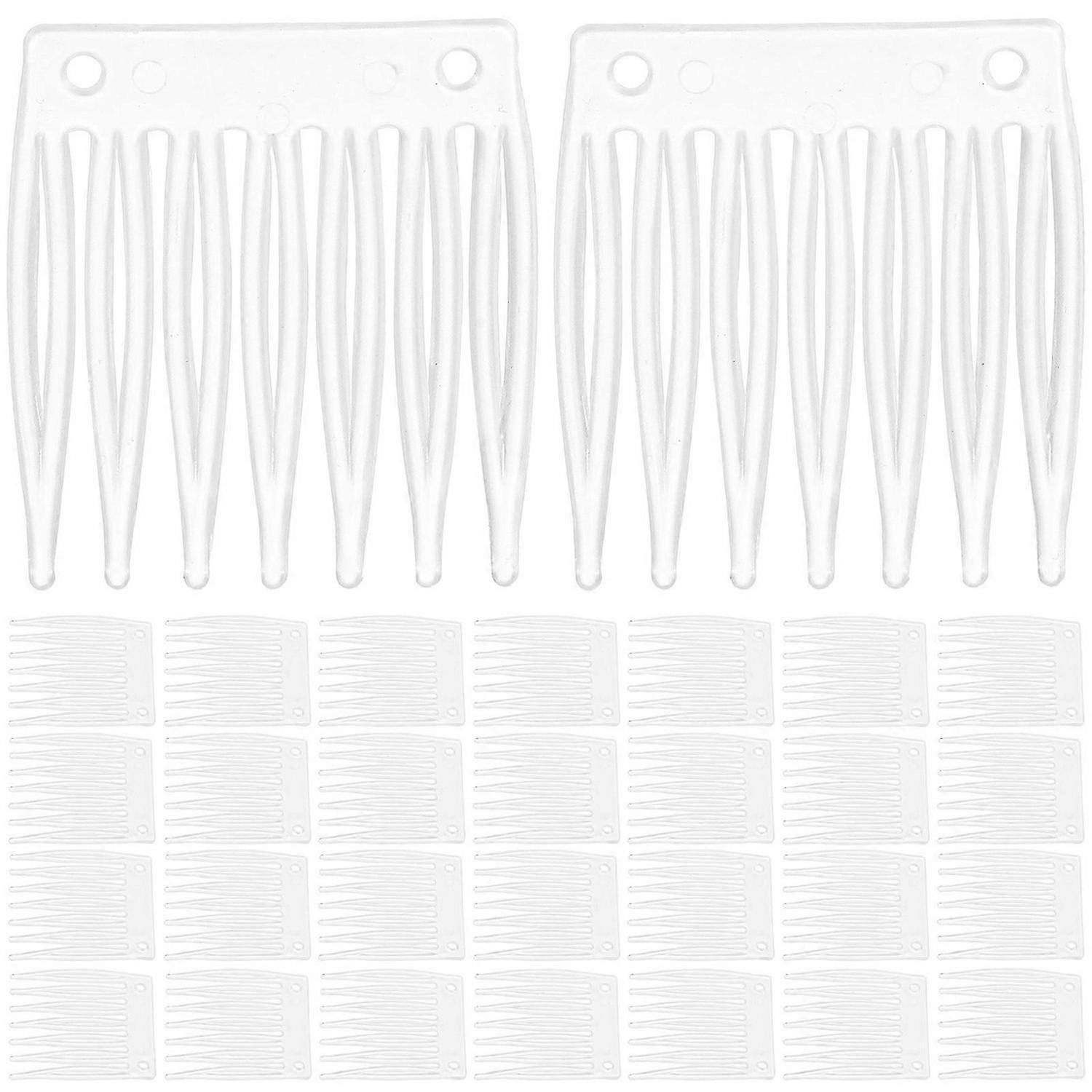 50pcs Wig Accessory Wig Net Clip Plastic Wig Fixing