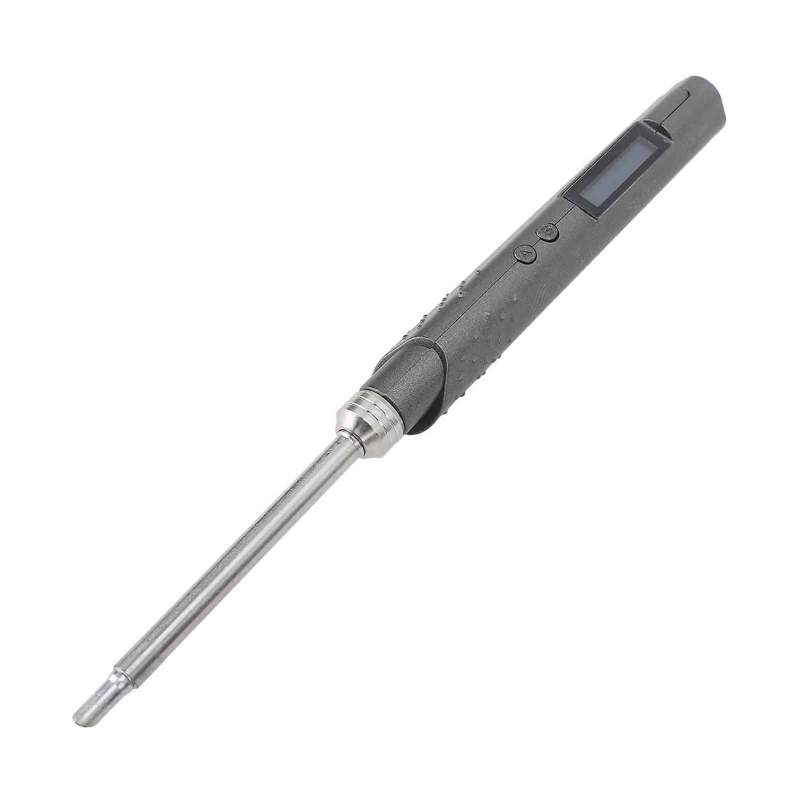 SH73 Smart Soldering Iron 100‑400 Degree Celsius Temp Adjustment Portable Digital Display Electric Soldering Pen DC12‑24V 65W with C4 Tip 