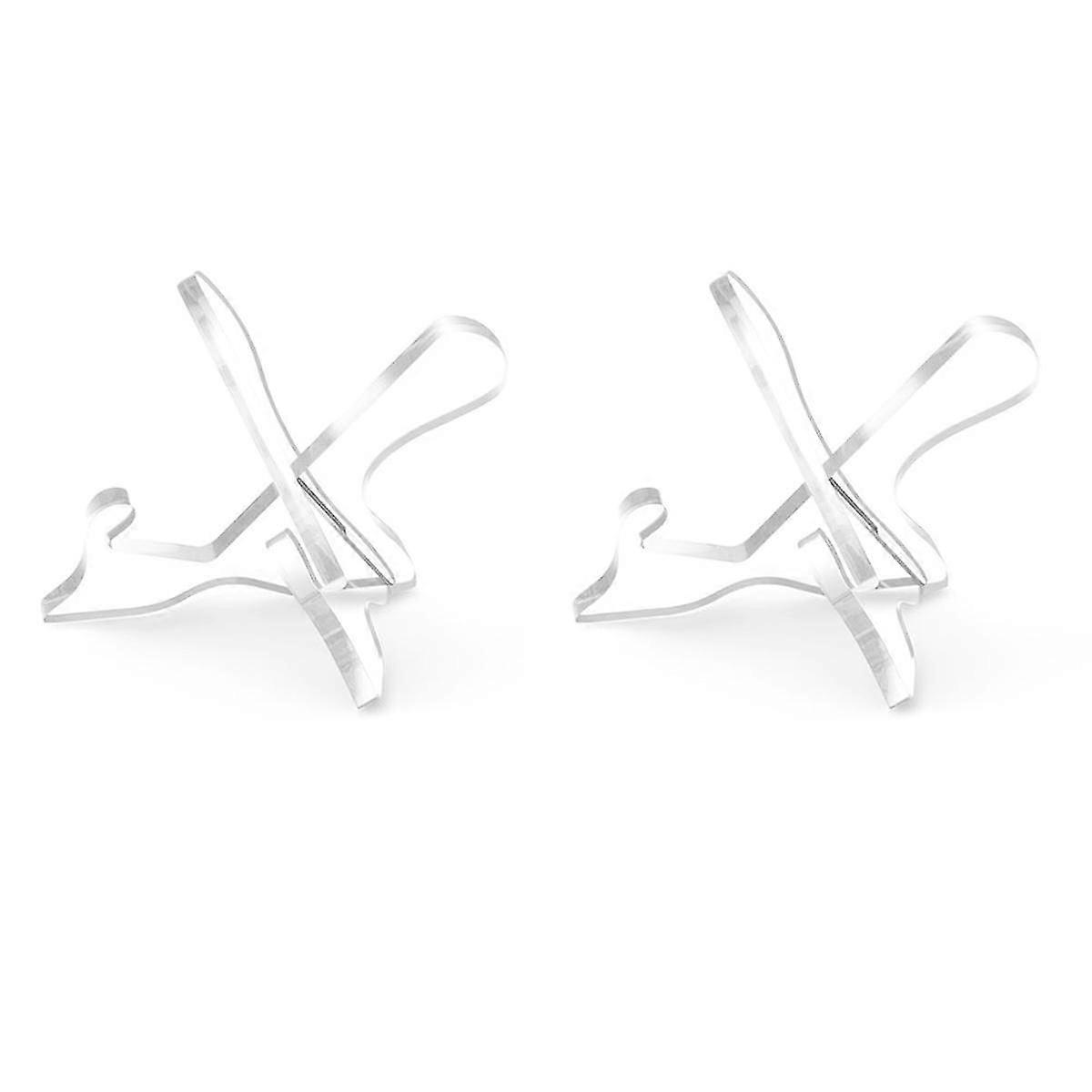 Acrylic Cookbook Stand, Cookbook Holder Book Stand for Kitchen Counter, Multifunctional Display Sta