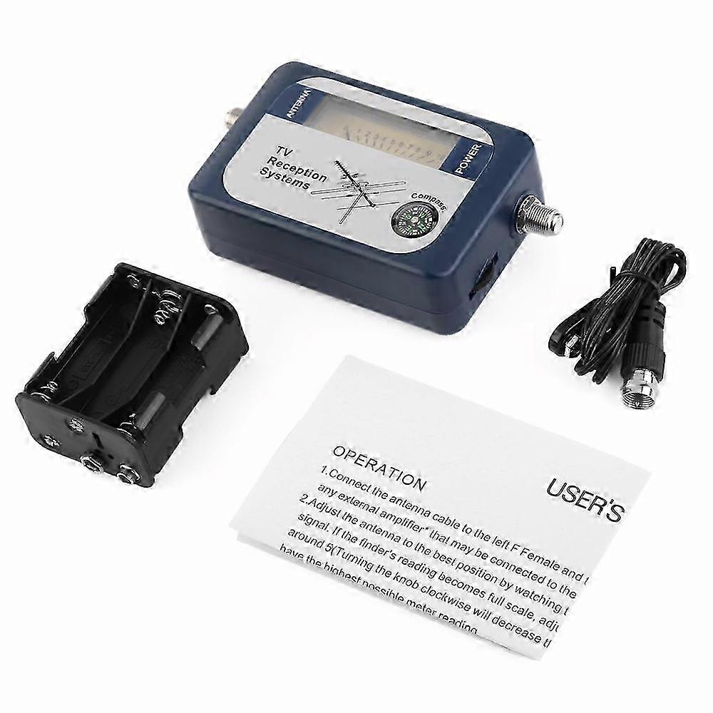 Signal Finder with Compass Systems for TV Reception