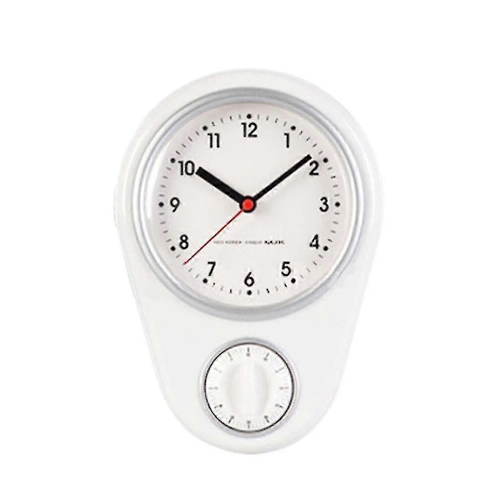 1pc Kitchen Timer Wall Clock Household Timer Modern Style Without Battery For Home (blue) Edition0612
