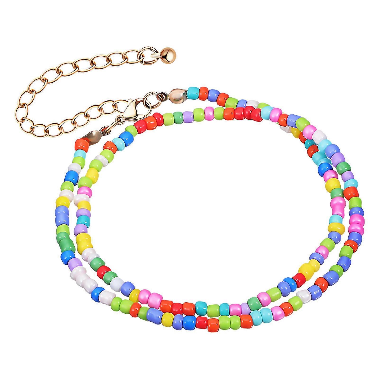 Woman Necklace 1Pcs Multi Color Clavicle Chain with Event Versatility for Decor