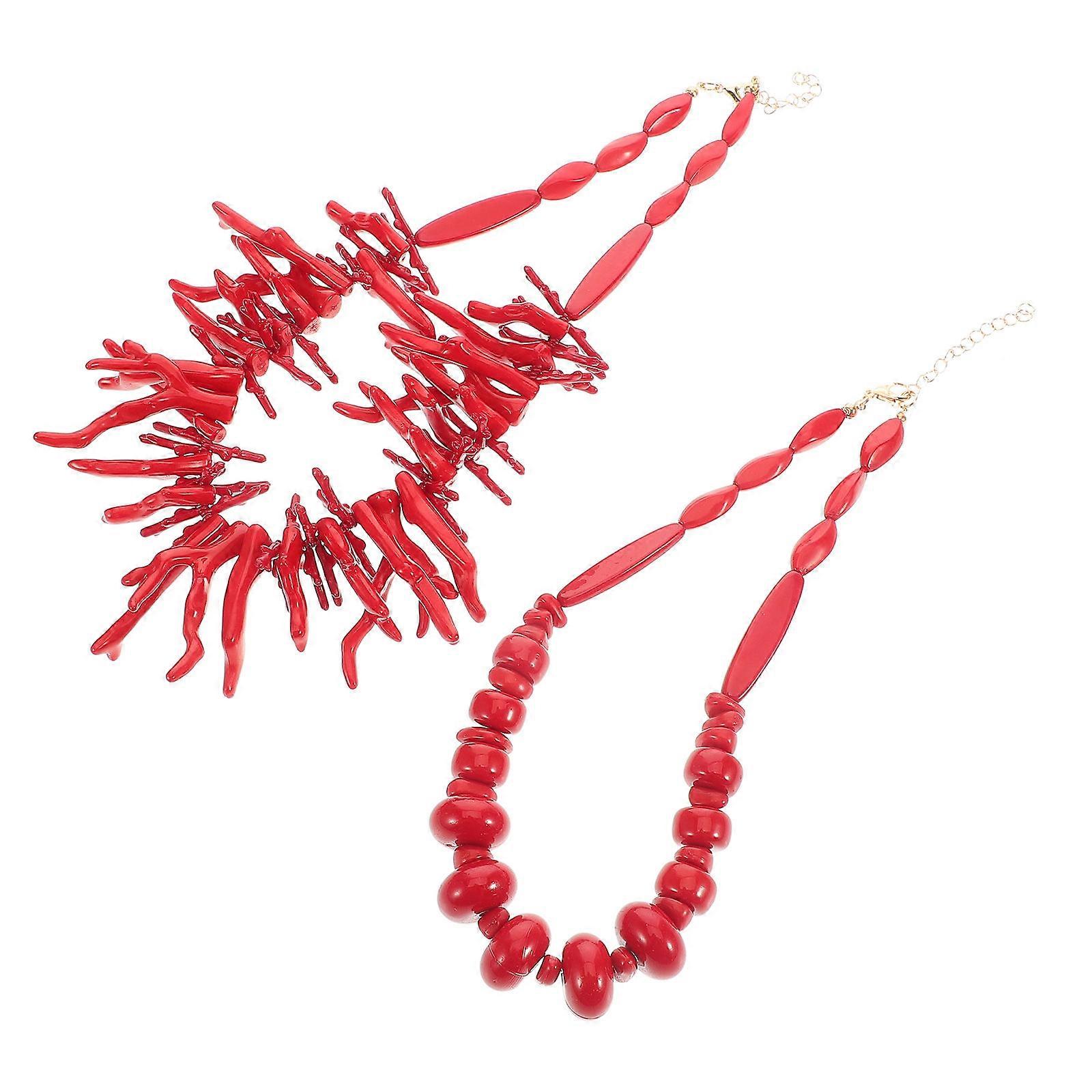 Here's a polished and engaging product description for the **Bohemian Coral Red Choker Necklace**:
**Bohemian Coral Red Choker Necklace – Bold