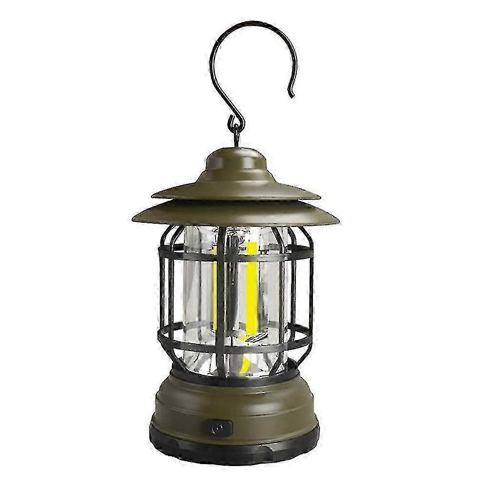 Outdoor Multi-function Horselight Led Strong Light Camping Light Emergency Tent Light Green