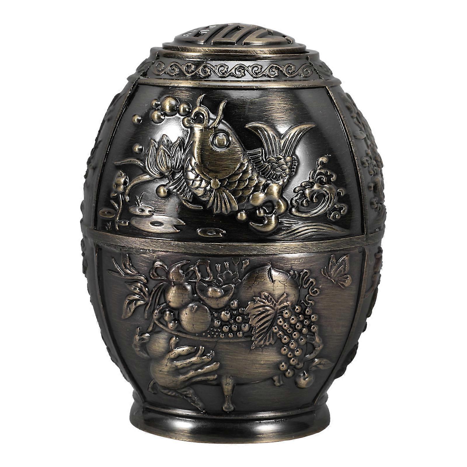 Toothpick Storage Container Pressing Type Toothpick Holder Home Use Copper Fish Shape Daily Use 1Pack