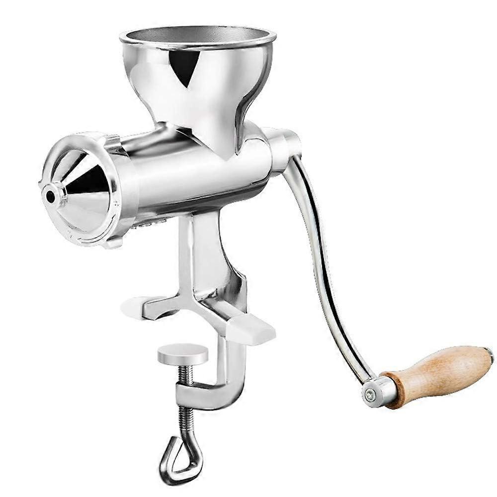 Manual Wheatgrass Juicer Stainless Steel for Fruits and Vegetables, Multifunctional Citrus Squeezer for Oranges and Juices