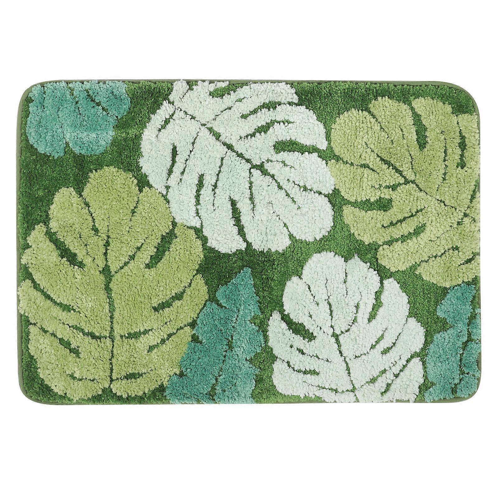 Non Slip Water Absorbent Decorative Entryway Mat for Home & Bathroom – Deep Grey – Multi Function Floor Mat for Housewarming