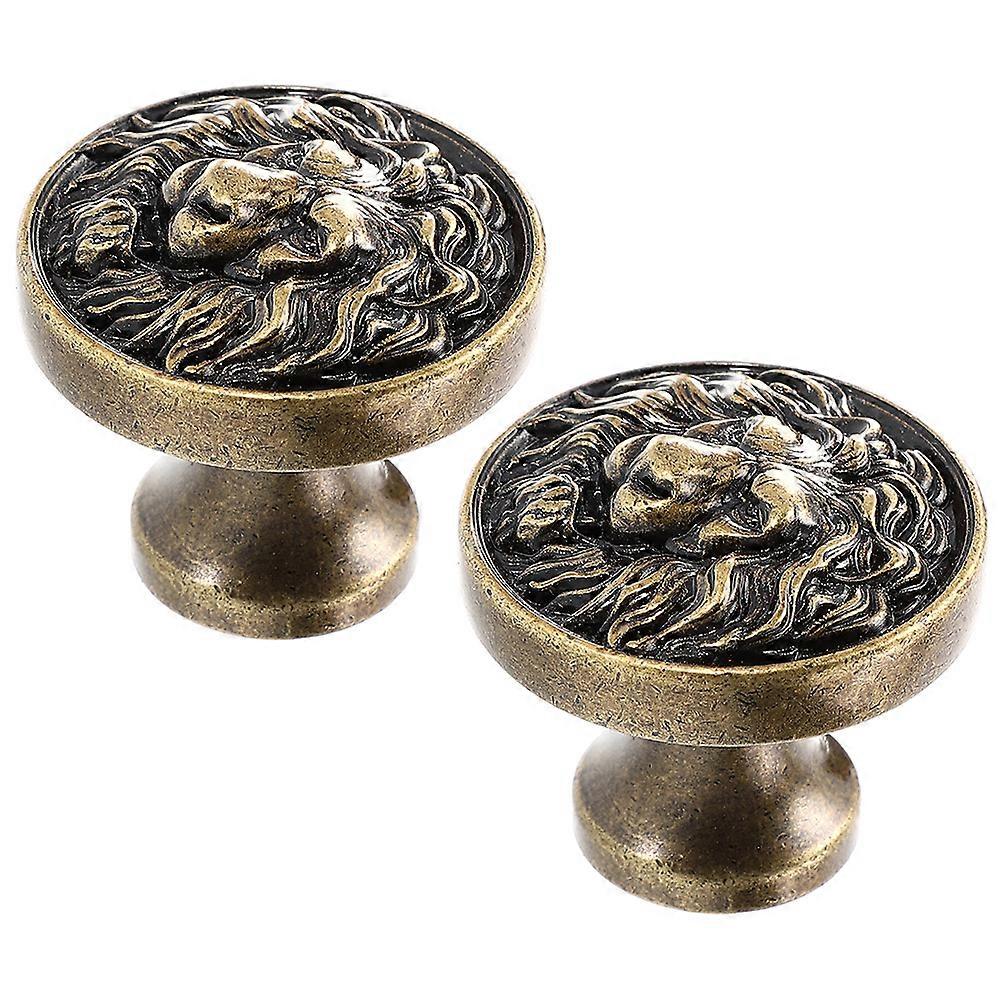 Cabinet Knobs Closet Handles Pull Knob Rust Resistant Furniture Hardware Classic Style 2Pcs