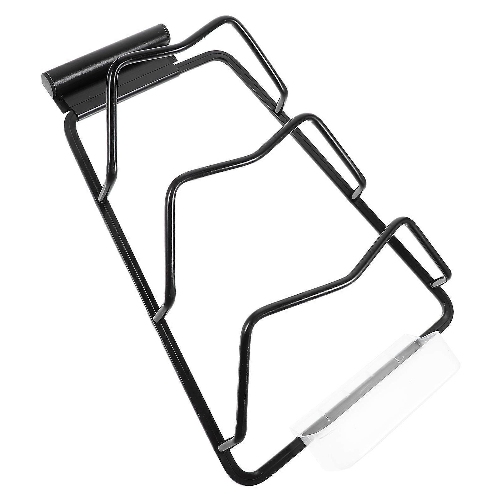 Kitchen Organization Pot Lid Rack Multi-tier Design For Homeowners Aluminum Material 3 Layers 1Pcs