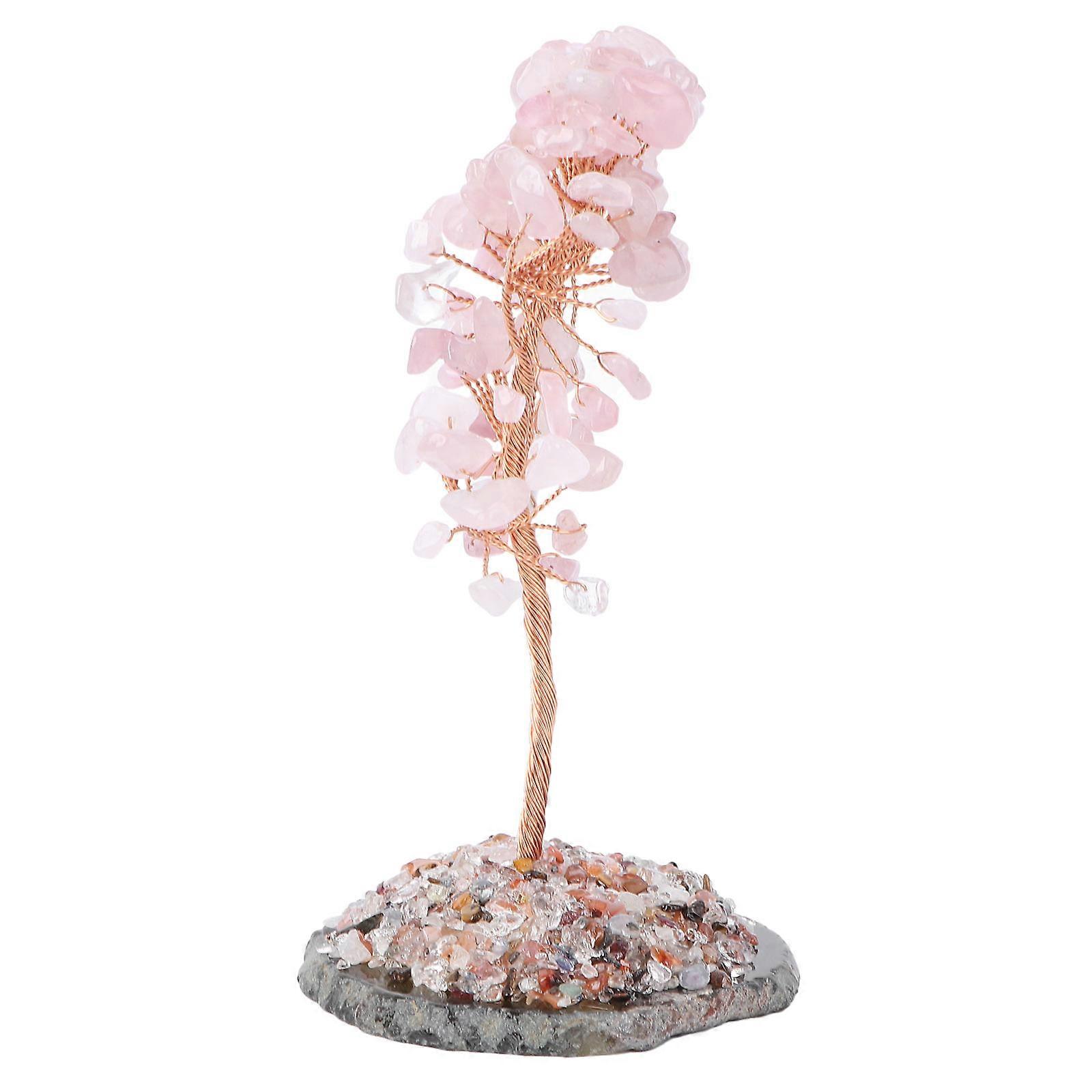 Bonsai Style Crystal Tree Feng Shui Ornament Adults Multi Color 1Pack