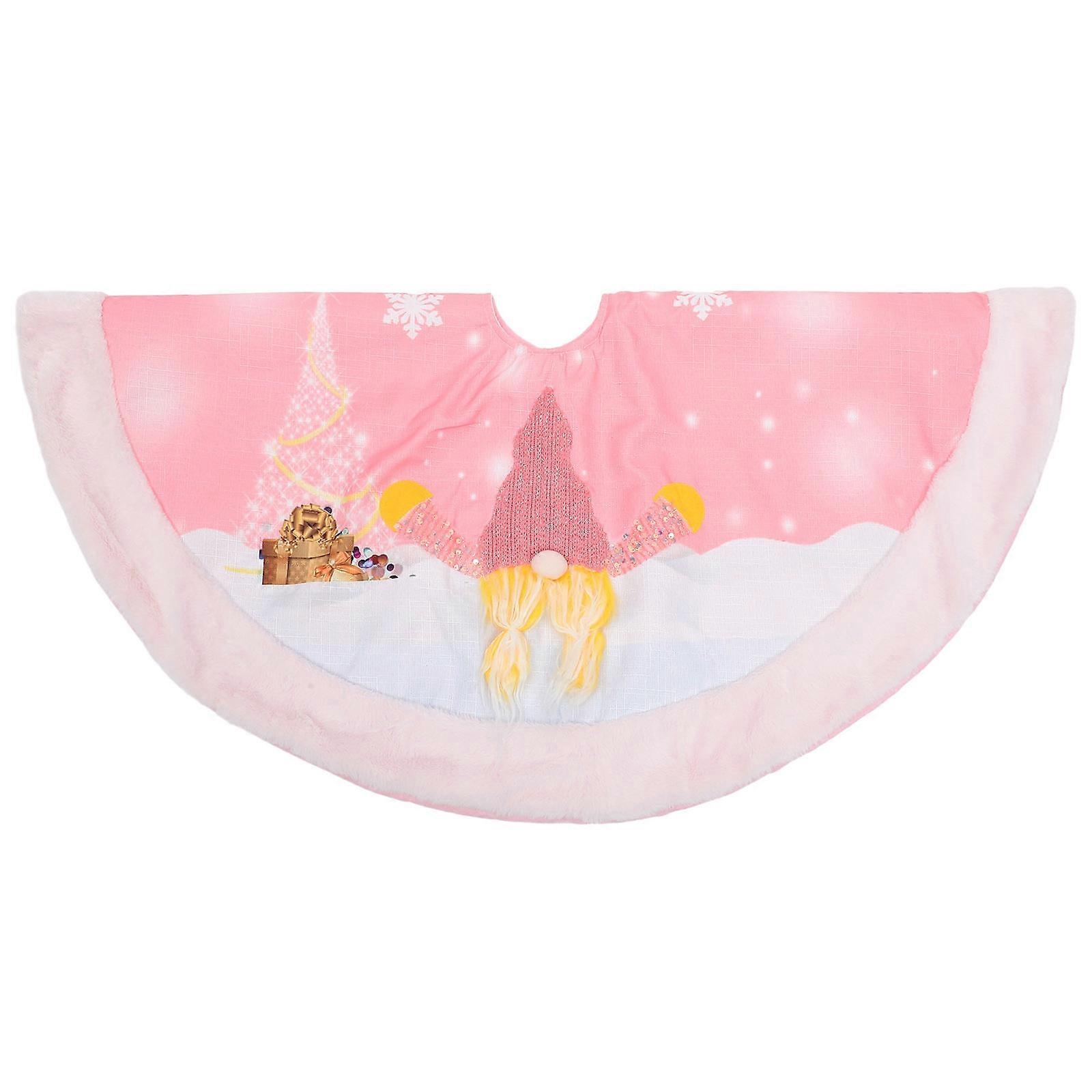 Skirt Christmas Celebration Decorative Lighting Circular Non-woven Fabric 96.00X96.0cm 1Pack