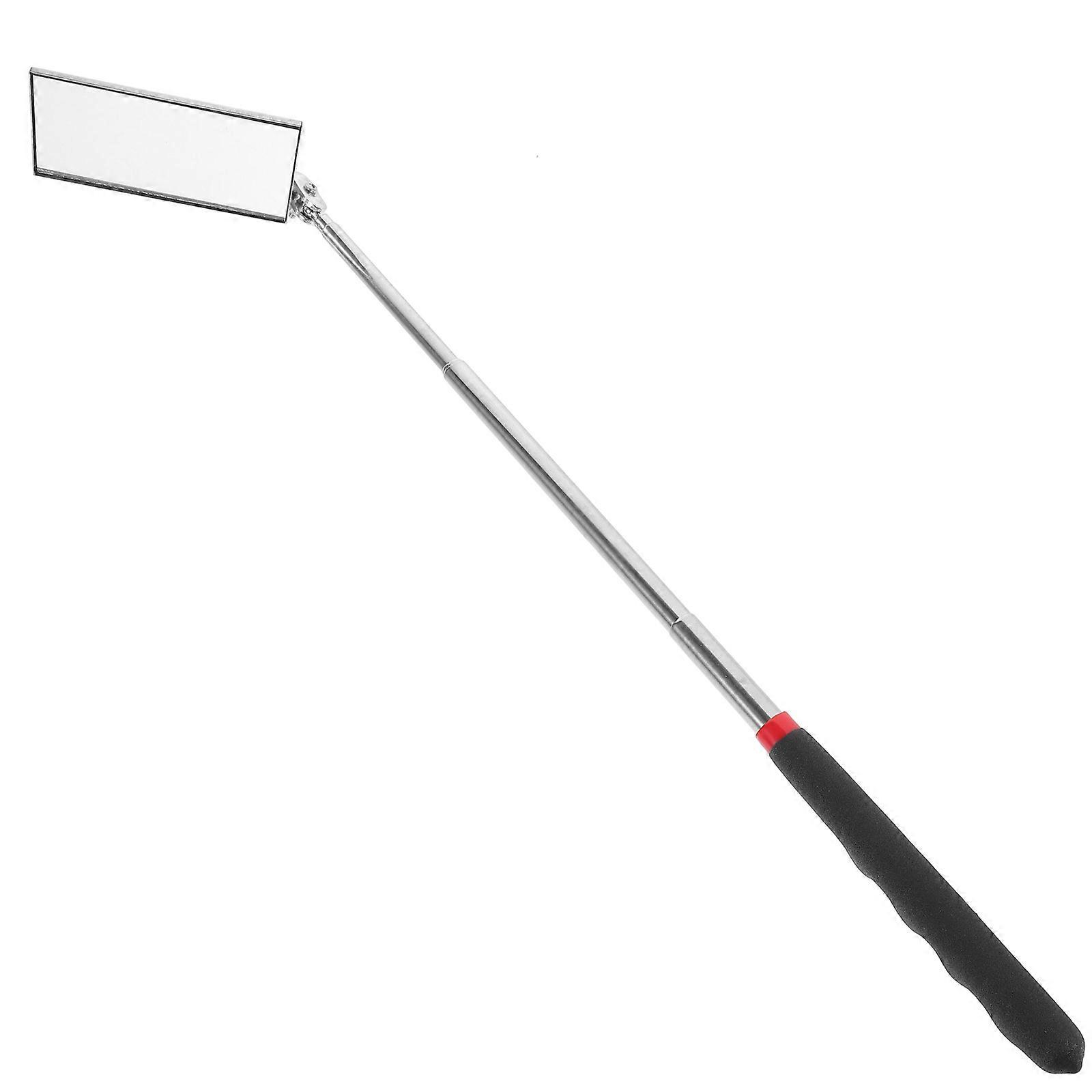 Automotive Telescopic Inspection Mirror Rectangular Shape Adjustable for Vehicle Inspection 1Pack