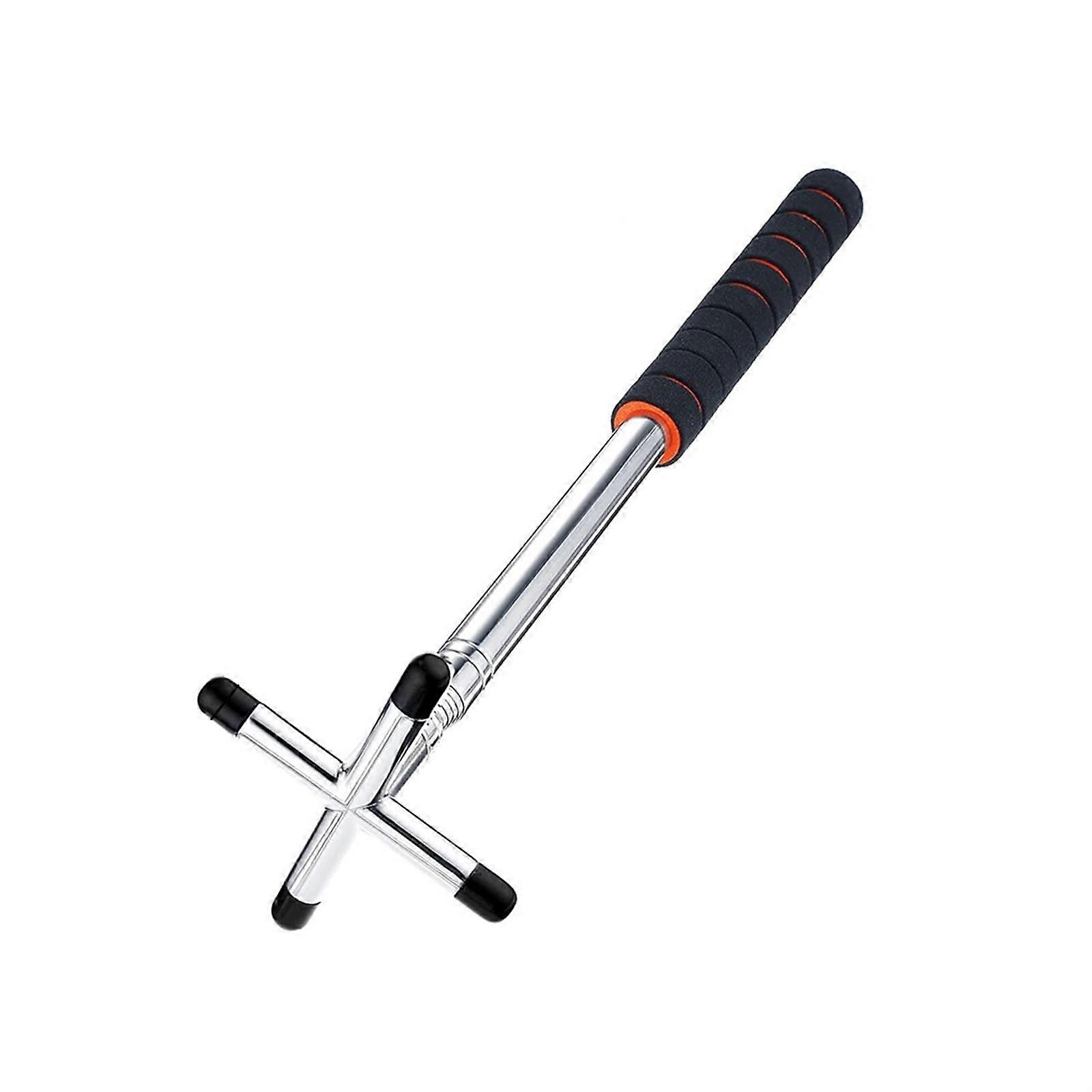 Retractable billardpoolcuebridge rod with detachable bridge head for snooker for file storage (1 rod 1 cross head)