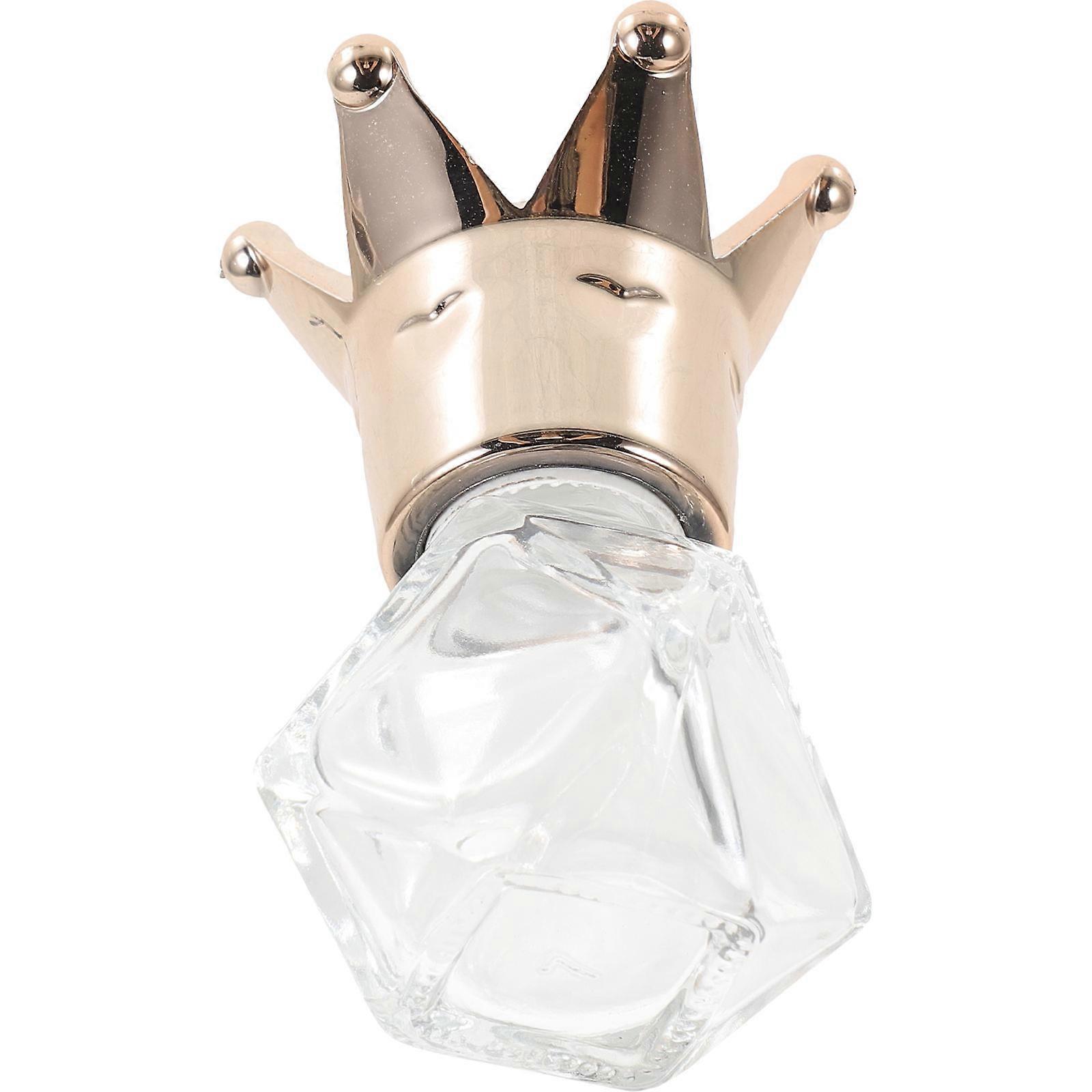 Travel Fragrance Bottles Essential Oil Diffuser Air Freshener Mini Portable Glass Bottle 6x3.7cm 1Pack