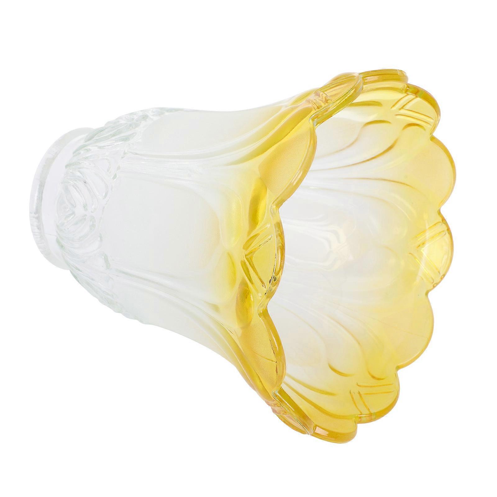 Globe Hanging Lamp Shade Yellow Frosted Light Bulb For Ceiling Lamps 1Pack