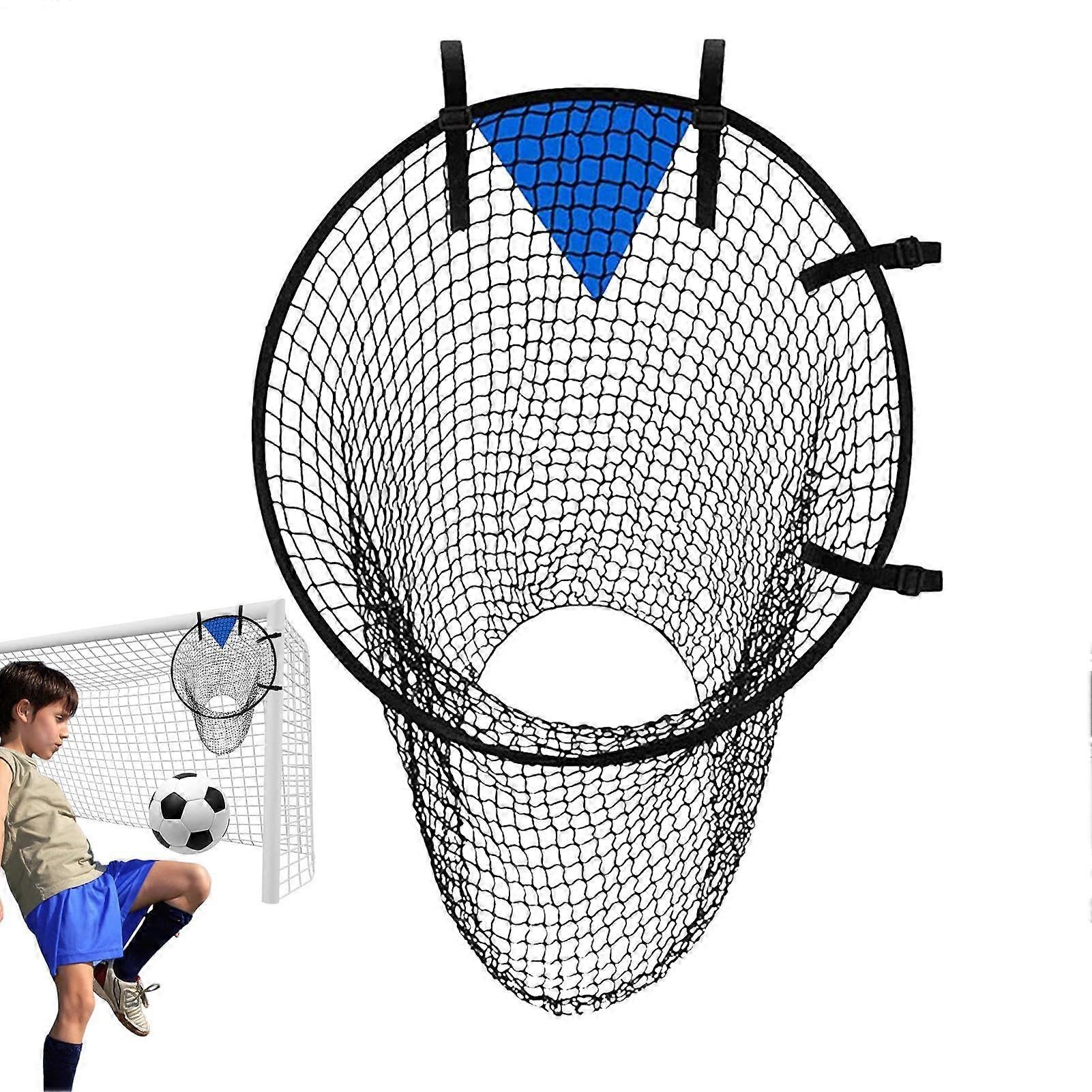 Football goal net, foldable football training net, portable training target, outdoor football training equipment for garden, backyard, field Ref: 8143